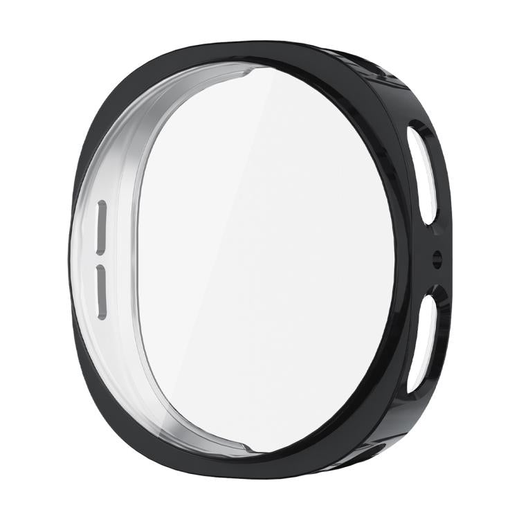 For Samsung Galaxy Watch8 44mm ENKAY Hat-Prince Full Coverage Electroplated Soft TPU Case with Screen Protection(Black) - free shipping - PMC TechLife - Order now!