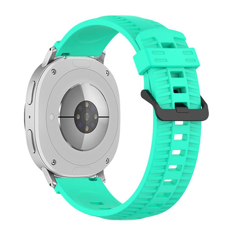 For Samsung Galaxy Watch8 / Watch8 Classic Tire Texture Silicone Watch Band(Teal Blue) - free shipping - PMC TechLife - Order now!