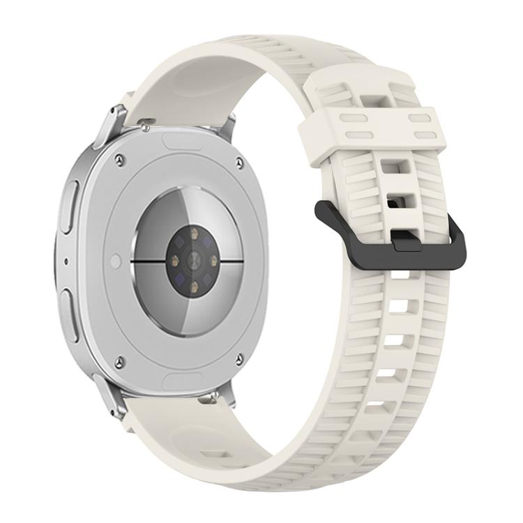 For Samsung Galaxy Watch8 / Watch8 Classic Tire Texture Silicone Watch Band(Starlight) - free shipping - PMC TechLife - Order now!