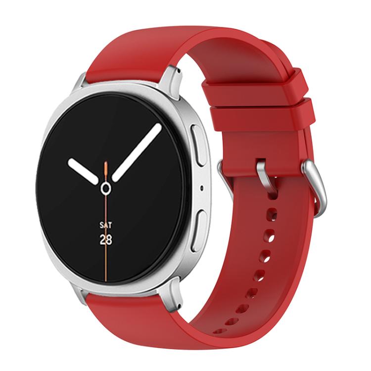 For Samsung Galaxy Watch8 / Watch8 Classic Round Tail Silicone Watch Band(Red) - free shipping - PMC TechLife - Order now!