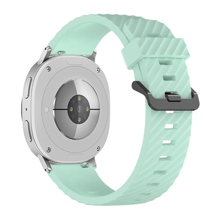 For Samsung Galaxy Watch8 / Watch8 Classic Black Buckle Spruce Silicone Watch Band(Teal Blue) - free shipping - PMC TechLife - Order now!