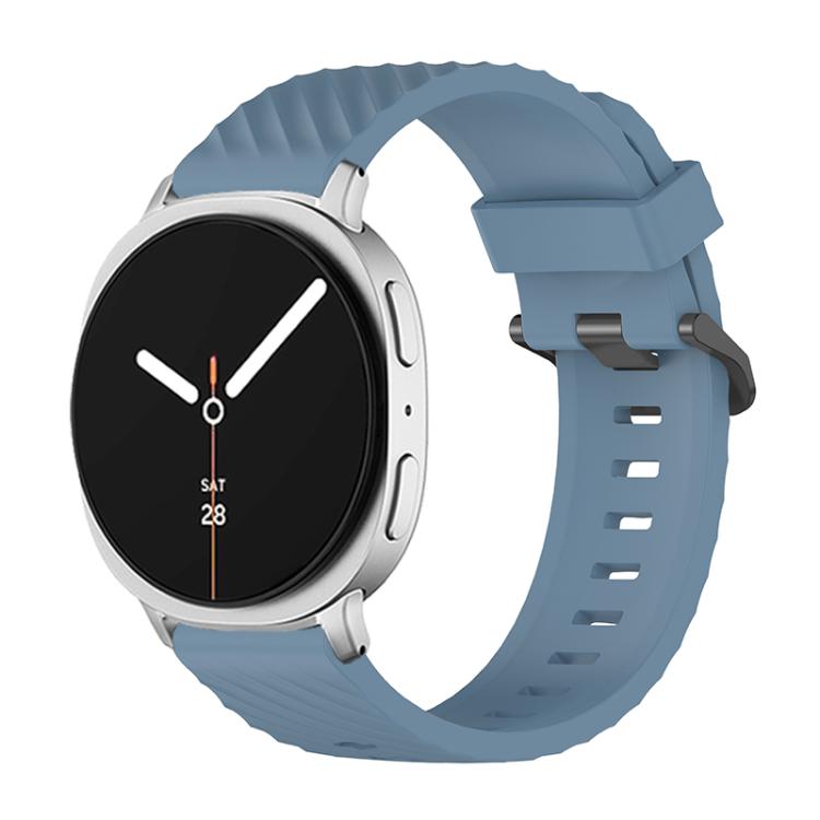 For Samsung Galaxy Watch8 / Watch8 Classic Black Buckle Spruce Silicone Watch Band(Rock Green) - free shipping - PMC TechLife - Order now!