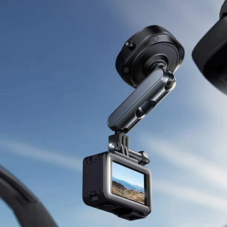 DJ-1  Car Mount Aluminum Alloy Action Camera Holder Electric Vacuum Suction Cup Bracket - free shipping - PMC TechLife - Order now!
