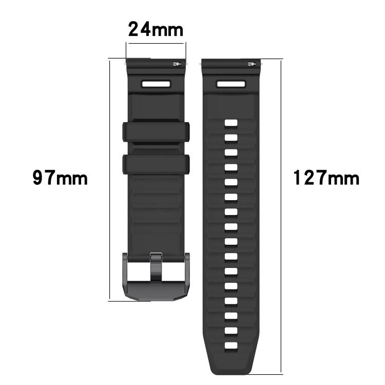 For Garmin Venu X1 Armor Silicone Watch Band(Black) - free shipping - PMC TechLife - Order now!