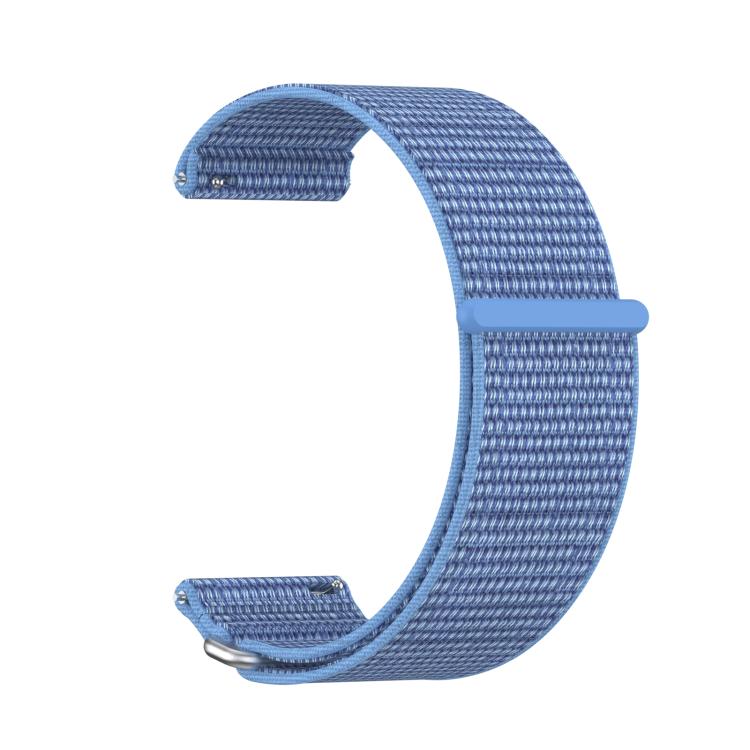 For Garmin Venu X1 Two Section Metal Ring Nylon Hook and Loop Fastener Watch Band(Cape Blue) - free shipping - PMC TechLife - Order now!