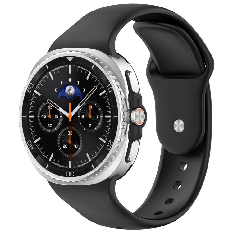 For Samsung Galaxy Watch8 / Watch8 Classic Reverse Buckle Silicone Watch Band(Black) - free shipping - PMC TechLife - Order now!