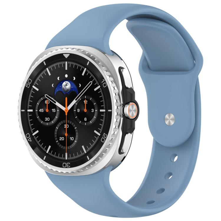 For Samsung Galaxy Watch8 / Watch8 Classic Reverse Buckle Silicone Watch Band(Blue) - free shipping - PMC TechLife - Order now!
