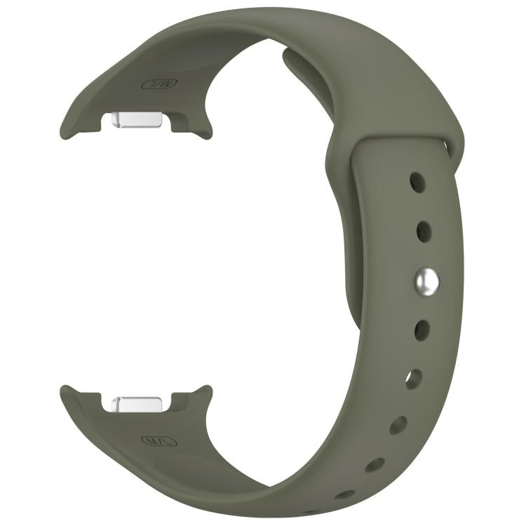 For Samsung Galaxy Watch8 / Watch8 Classic Reverse Buckle Silicone Watch Band(Army Green) - free shipping - PMC TechLife - Order now!