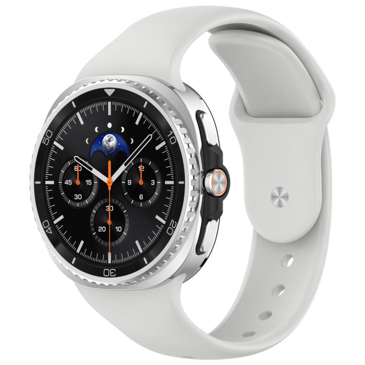 For Samsung Galaxy Watch8 / Watch8 Classic Reverse Buckle Silicone Watch Band(Light Gray) - free shipping - PMC TechLife - Order now!