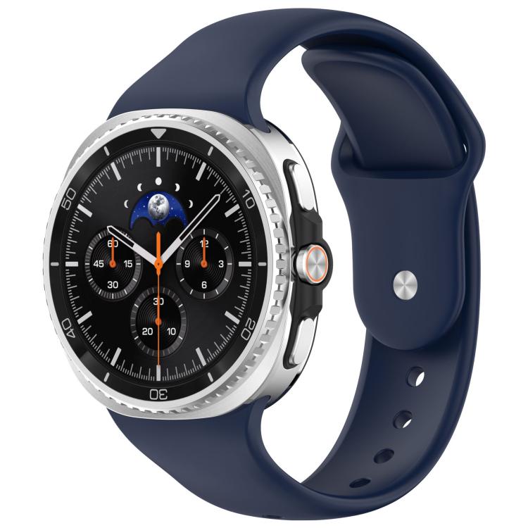 For Samsung Galaxy Watch8 / Watch8 Classic Reverse Buckle Silicone Watch Band(Midnight Blue) - free shipping - PMC TechLife - Order now!
