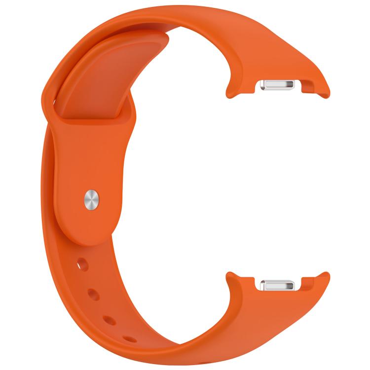 For Samsung Galaxy Watch8 / Watch8 Classic Reverse Buckle Silicone Watch Band(Orange) - free shipping - PMC TechLife - Order now!