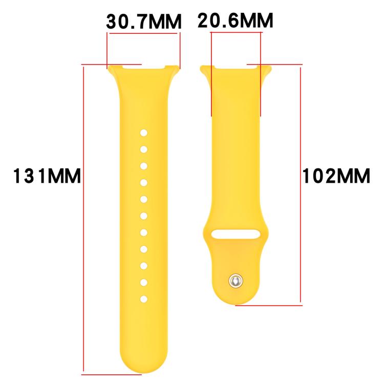 For Samsung Galaxy Watch8 / Watch8 Classic Reverse Buckle Silicone Watch Band(Orange) - free shipping - PMC TechLife - Order now!
