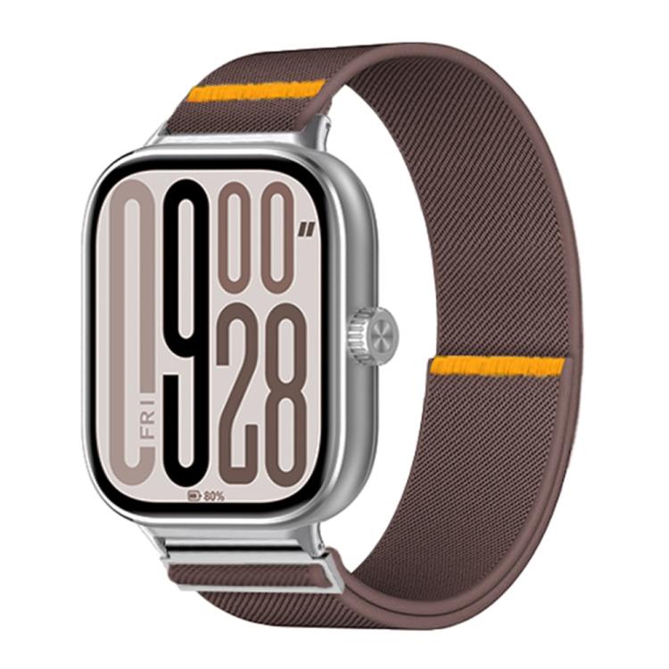 For Xiaomi Smart Band 9 Pro / Redmi Watch 5 Adjustable Single Loop Elastic Nylon Watch Band(Smokey Purple) - free shipping - PMC TechLife - Order now!