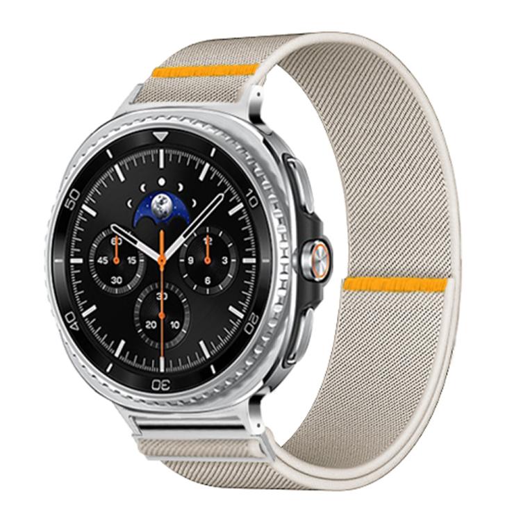 For Samsung Galaxy Watch8 / Watch8 Classic Adjustable Single Loop Elastic Nylon Watch Band(Starlight) - free shipping - PMC TechLife - Order now!