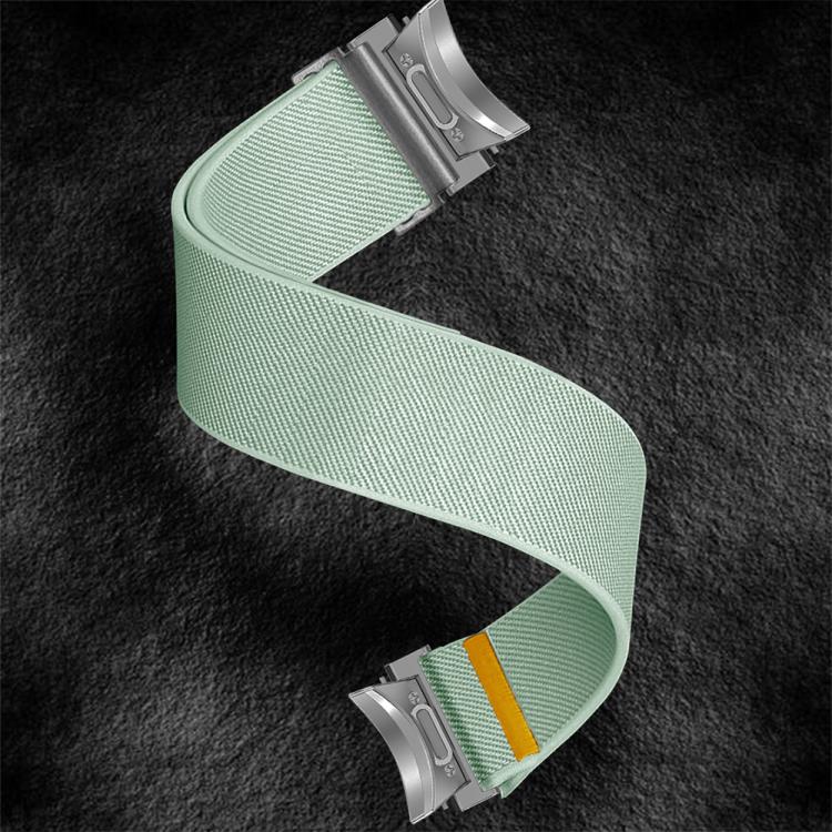 For Samsung Galaxy Watch FE / 7 / 6 / 5 / 4 Adjustable Single Loop Elastic Nylon Watch Band(Mint Green) - free shipping - PMC TechLife - Order now!
