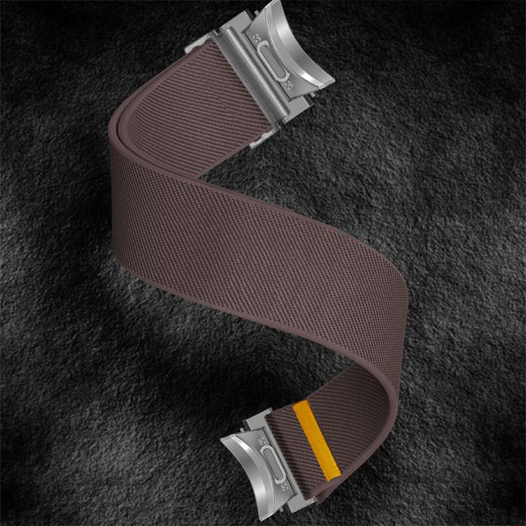 For Samsung Galaxy Watch FE / 7 / 6 / 5 / 4 Adjustable Single Loop Elastic Nylon Watch Band(Smokey Purple) - free shipping - PMC TechLife - Order now!