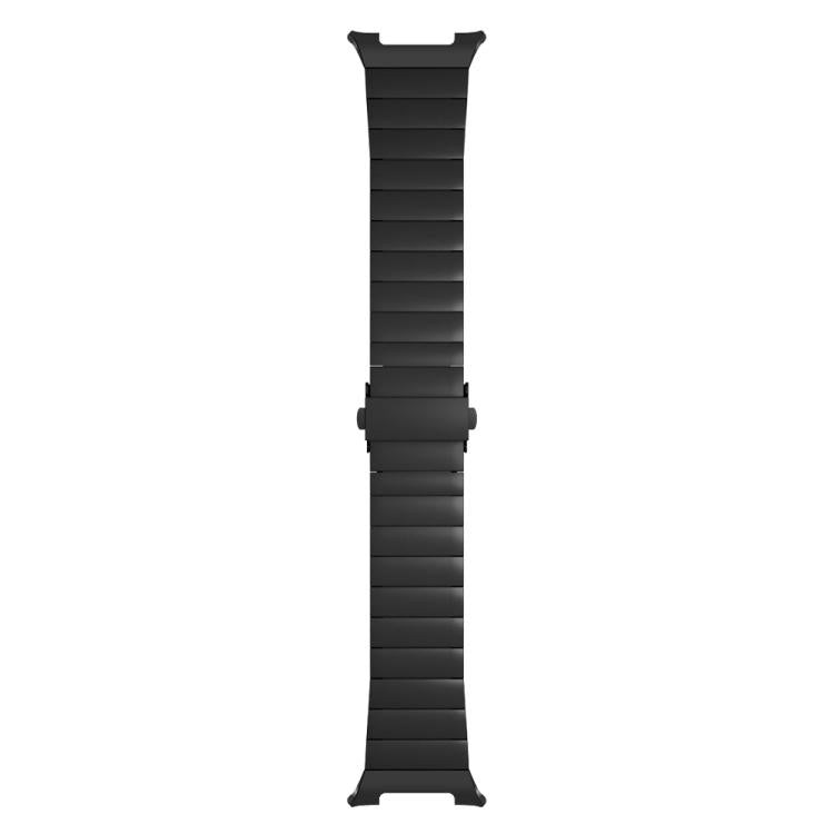 For Samsung Galaxy Watch8 / Watch8 Classic Integrated One Bead Stainless Steel Watch Band(Black) - free shipping - PMC TechLife - Order now!