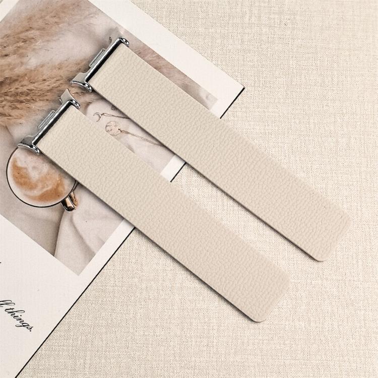 For Samsung Galaxy Watch8 / 8 Classic Lychee Texture Soft Magnetic Silicone Watch Band(Starlight Pink) - free shipping - PMC TechLife - Order now!