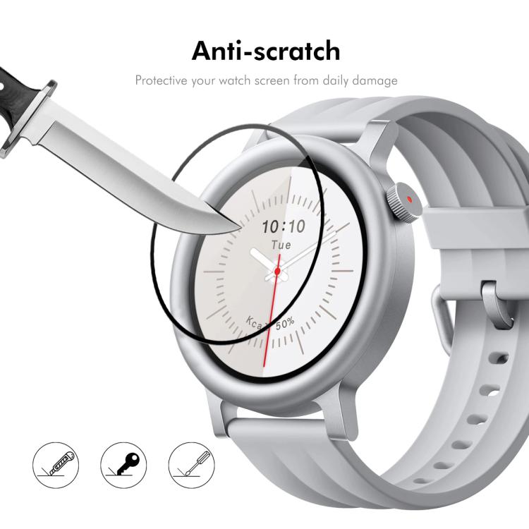 For Nothing CMF Watch 3 Pro 2pcs ENKAY 3D Full Coverage Soft PC Edge PMMA HD Screen Protector Film - free shipping - PMC TechLife - Order now!
