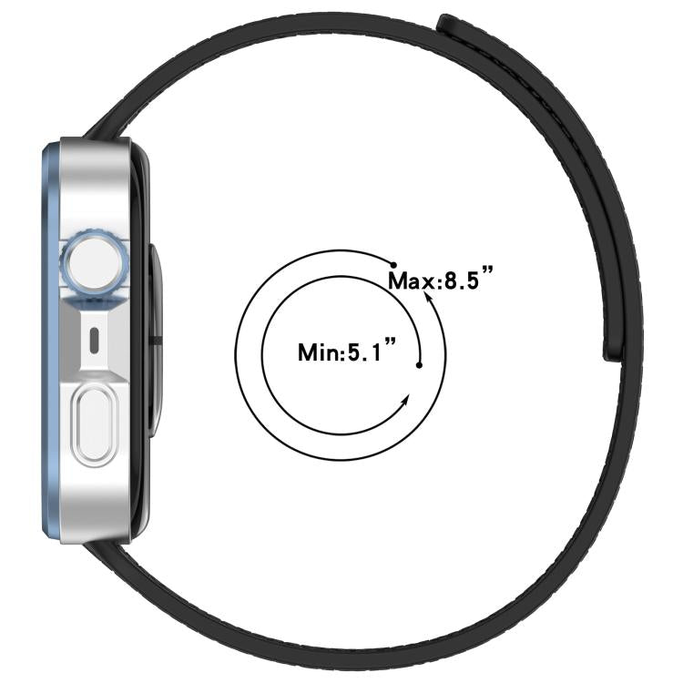 For Huawei Watch Fit4 / Fit4 Pro / Fit3 Lychee Texture Soft Magnetic Silicone Watch Band(Green) - free shipping - PMC TechLife - Order now!