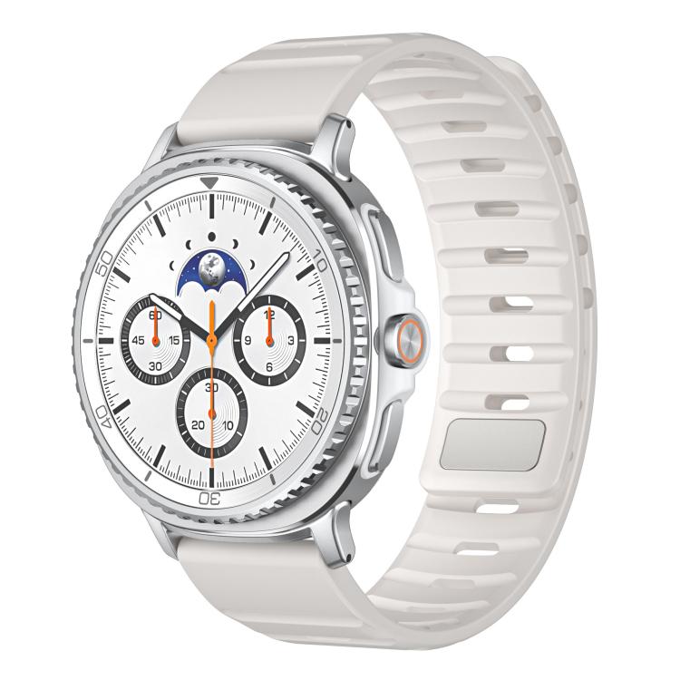 For Samsung Galaxy Watch8 / Watch8 Classic Norman Magnetic Silicone Watch Band(Starlight) - free shipping - PMC TechLife - Order now!