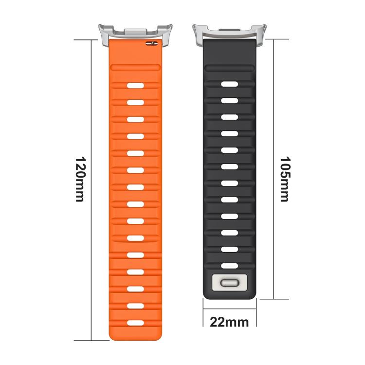 For Samsung Galaxy Watch8 / Watch8 Classic Norman Magnetic Silicone Watch Band(Black) - free shipping - PMC TechLife - Order now!