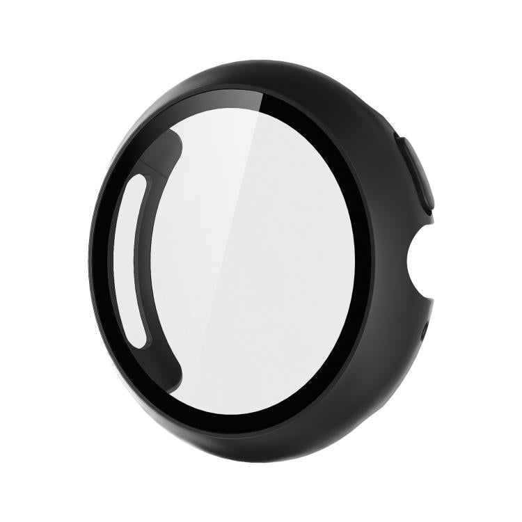 For Google Pixel Watch4 41mm Tempered Film Integrated PC Watch Protective Cover(Black) - free shipping - PMC TechLife - Order now!