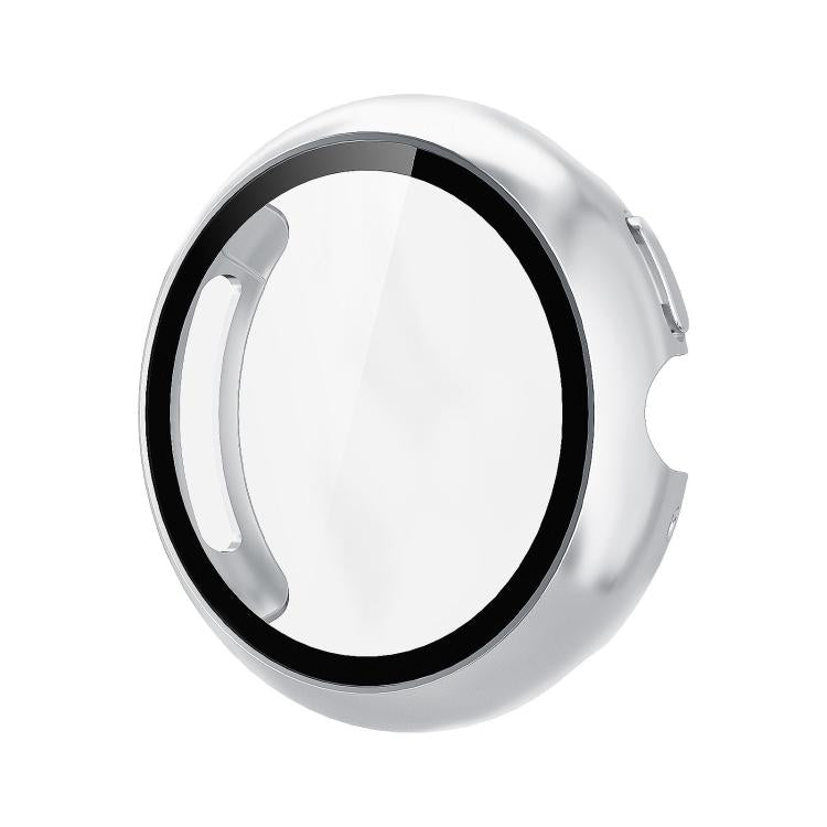 For Google Pixel Watch4 45mm Tempered Film Integrated PC Watch Protective Cover(Silver) - free shipping - PMC TechLife - Order now!