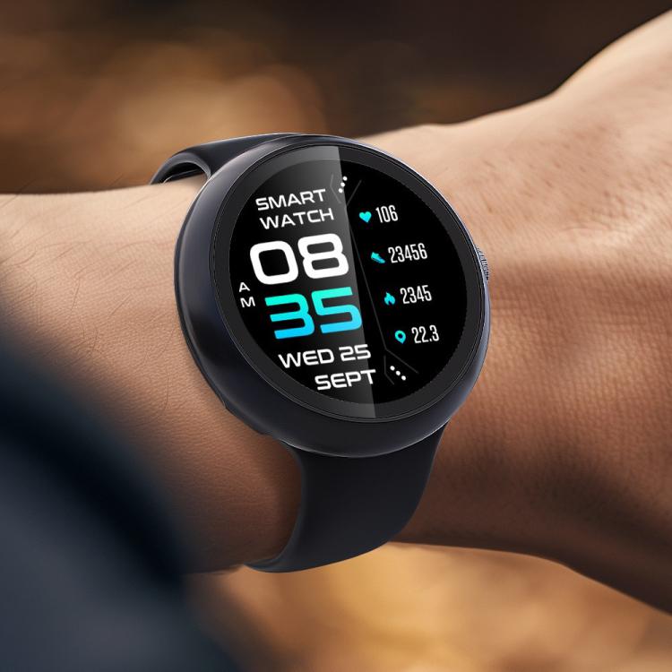 For Google Pixel Watch4 41mm Tempered Film Integrated PC Watch Protective Cover(Gun Metal) - free shipping - PMC TechLife - Order now!