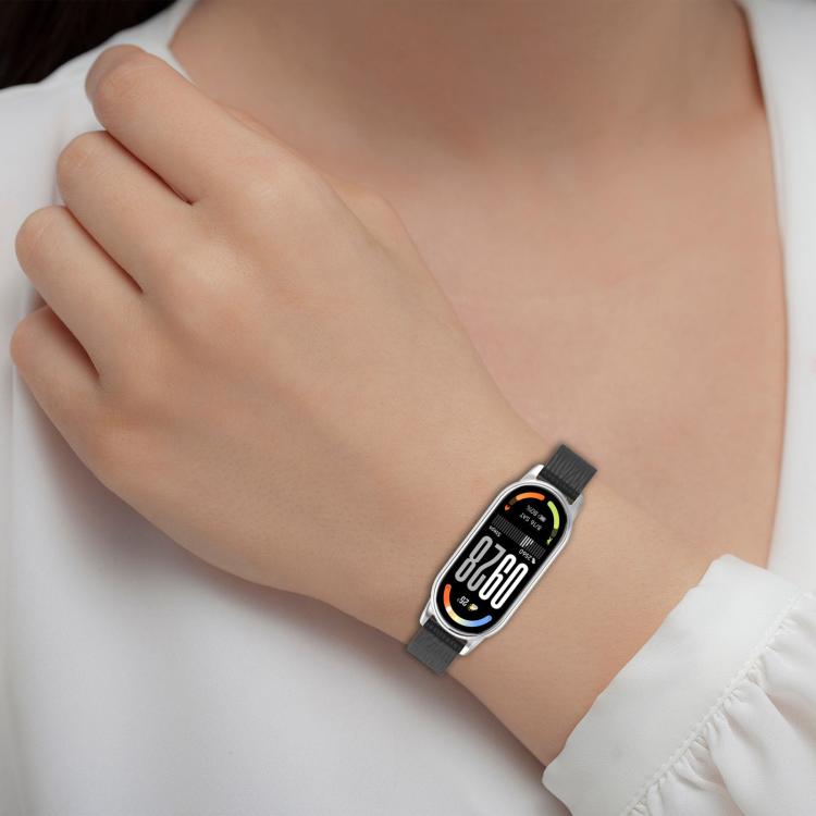 12mm Striped Soft Magnetic Silicone Watch Band(Pink) - free shipping - PMC TechLife - Order now!
