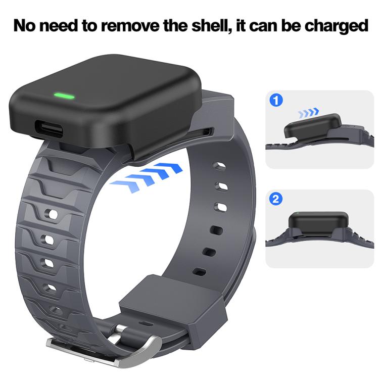 For WHOOP 4.0  Integrated TPU Watch Band(Gray) - free shipping - PMC TechLife - Order now!