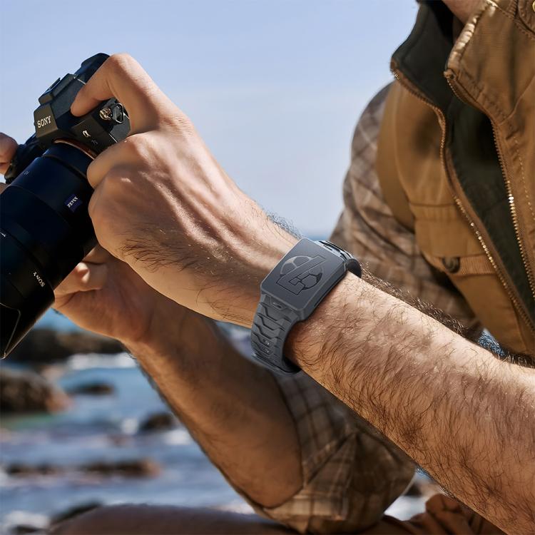 For WHOOP 4.0  Integrated TPU Watch Band(Gray) - free shipping - PMC TechLife - Order now!