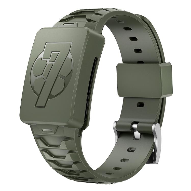 For WHOOP 4.0  Integrated TPU Watch Band(Army Green) - free shipping - PMC TechLife - Order now!