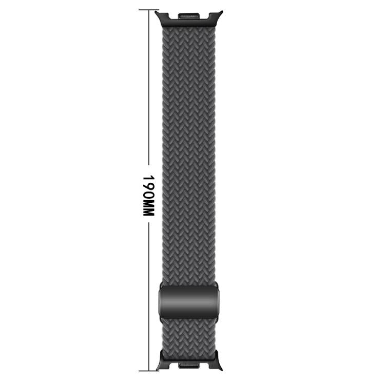 For Samsung Galaxy Watch8 / Watch8 Classic Magnetic Buckle Braided Nylon Watch Band(Violet) - free shipping - PMC TechLife - Order now!