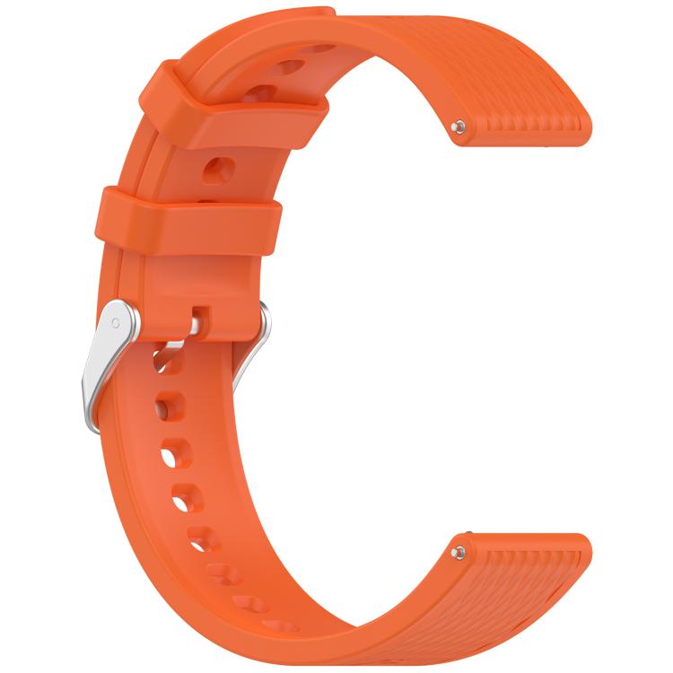 For OnePlus Watch 3 43mm Rhombic Texture Groove Silicone Watch Band(Orange) - free shipping - PMC TechLife - Order now!
