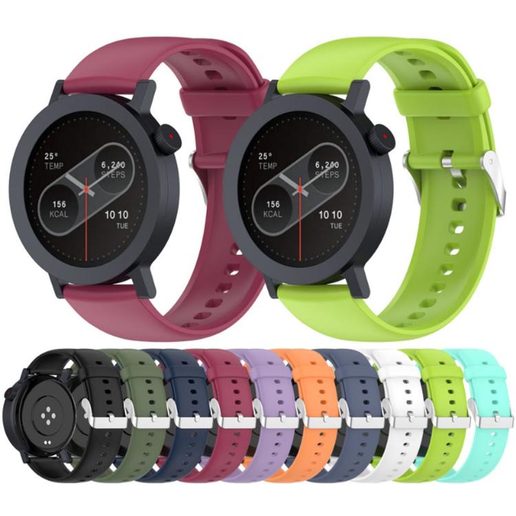 For CMF Watch 3 Pro / CMF Watch Pro2 Solid Color Silicone Watch Band(Teal) - free shipping - PMC TechLife - Order now!