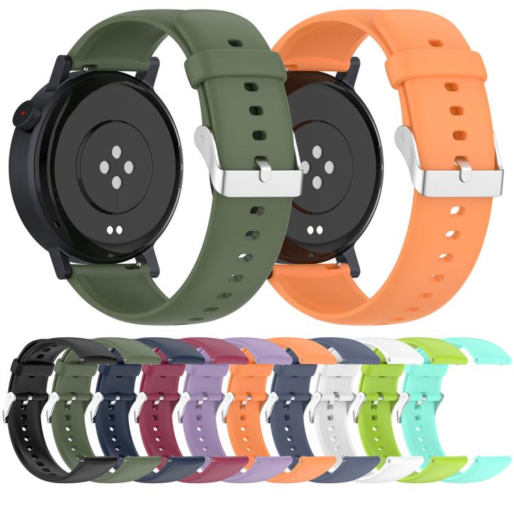 For CMF Watch 3 Pro / CMF Watch Pro2 Solid Color Silicone Watch Band(White) - free shipping - PMC TechLife - Order now!