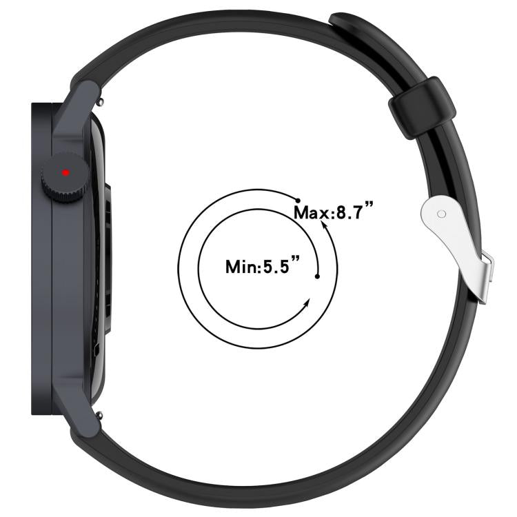 For CMF Watch 3 Pro / CMF Watch Pro2 Solid Color Silicone Watch Band(White) - free shipping - PMC TechLife - Order now!