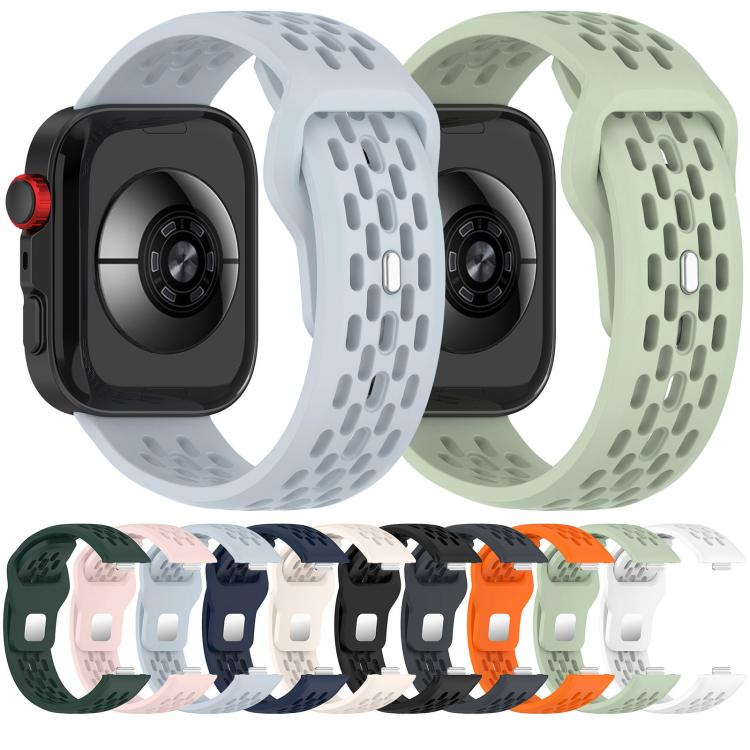 For Huawei Watch Fit4 / Fit4 Pro / Fit3 Mesh Silver Reverse Steel Buckle Silicone Watch Band(Green) - free shipping - PMC TechLife - Order now!