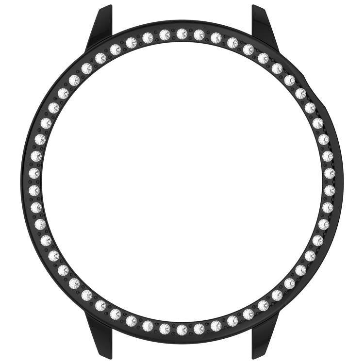 For OnePlus Watch 3 43mm Single Row Diamond Half Coverage Hollow PC Watch Protective Cover(Black) - free shipping - PMC TechLife - Order now!