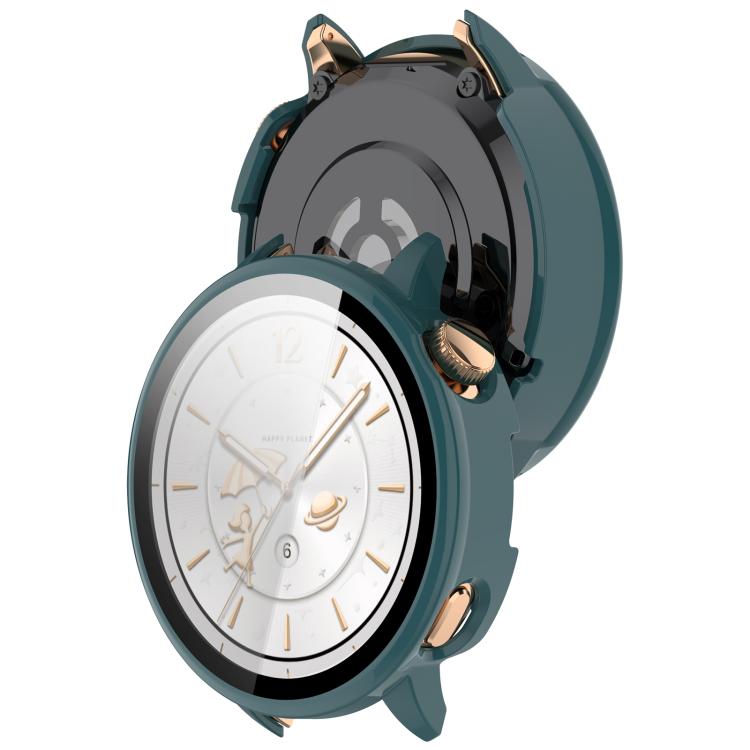 For OnePlus Watch 3 43mm Tempered Film Integrated PC Watch Protective Cover(Pine Green) - free shipping - PMC TechLife - Order now!