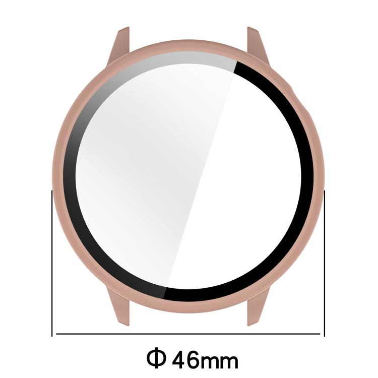 For OnePlus Watch 3 43mm Tempered Film Integrated PC Watch Protective Cover(Pink) - free shipping - PMC TechLife - Order now!