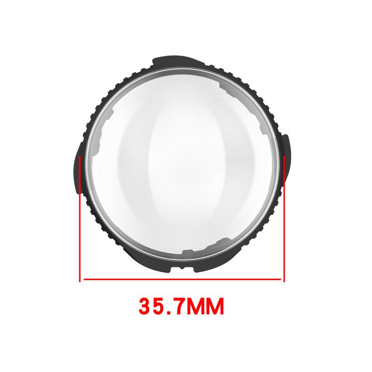 For Insta360 X5 Rotating Optical Tempered Glass Lens Guard Protective Cover(Silver) - free shipping - PMC TechLife - Order now!