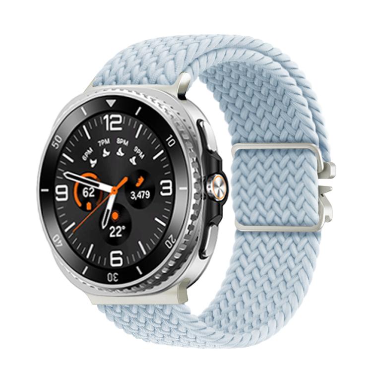 For Samsung Galaxy Watch8 / Watch8 Classic Parachute Buckle Braided Nylon Watch Band(Misty Blue) - free shipping - PMC TechLife - Order now!