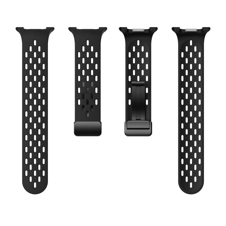For Samsung Galaxy Watch8 / Watch8 Classic Mesh Magnetic Silicone Watch Band(Black) - free shipping - PMC TechLife - Order now!