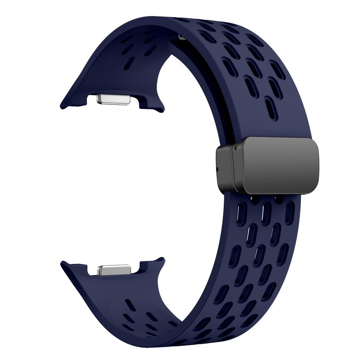 For Samsung Galaxy Watch8 / Watch8 Classic Mesh Magnetic Silicone Watch Band(Midnight Blue) - free shipping - PMC TechLife - Order now!