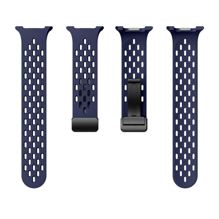For Samsung Galaxy Watch8 / Watch8 Classic Mesh Magnetic Silicone Watch Band(Midnight Blue) - free shipping - PMC TechLife - Order now!