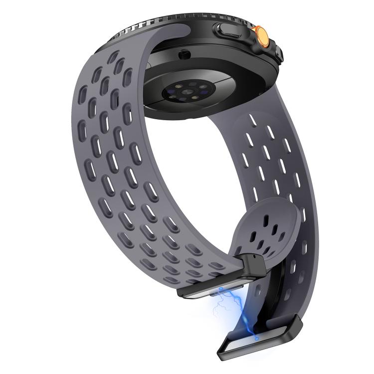 For Samsung Galaxy Watch8 / Watch8 Classic Mesh Magnetic Silicone Watch Band(Space Gray) - free shipping - PMC TechLife - Order now!