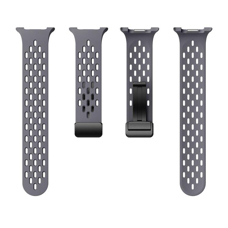 For Samsung Galaxy Watch8 / Watch8 Classic Mesh Magnetic Silicone Watch Band(Space Gray) - free shipping - PMC TechLife - Order now!