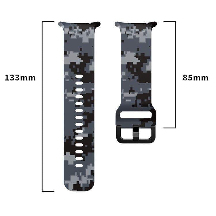 For Samsung Galaxy Watch Ultra 47mm / Ultra 2025 Printed Silicone Watch Band(Carbon Fiber Pattern) - free shipping - PMC TechLife - Order now!